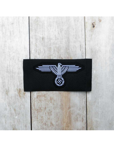 Waffen SS enlisted silk woven cap eagle